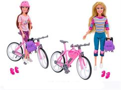 FASHION DOLL C/BICICLETTA