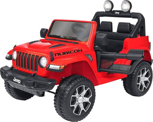 JEEP WRANGLER RUBICON ROSSA R/C 12V