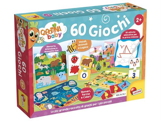 CAROTINA BABY 60 GIOCHI