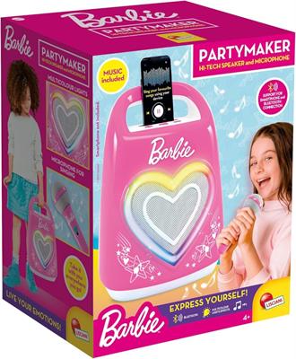 BARBIE PARTYMAKER C/MICROFONO