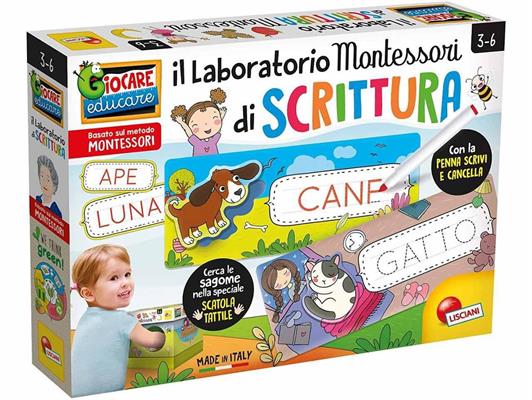 MONTESSORI MAXI LABORATORIO DI SCRITTURA