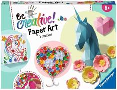 BE CREATIVE-PAPER ART UNICORNI