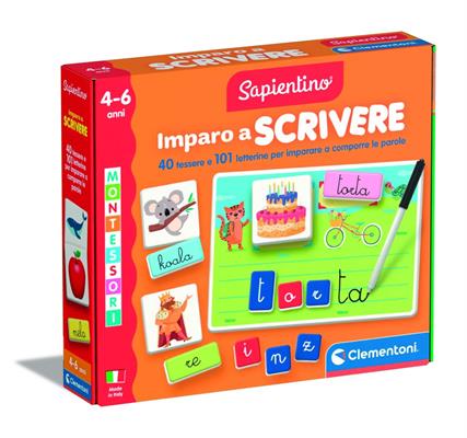 MONTESSORI - IMPARO A SCRIVERE