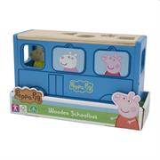 PEPPA PIG SCUOLABUS IN LEGNO